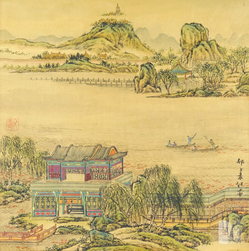    袁江 風景 - 图1